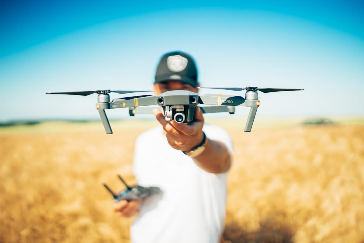 Aerial drone photography
